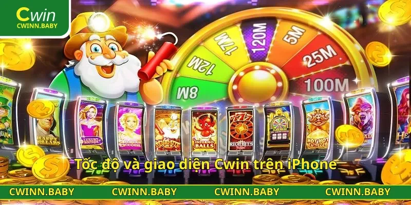 Tốc độ và giao diện Cwin trên iPhone